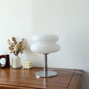 Glossy Disc Form Table Lamp