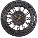 Ornate Vintage Iron Wall Clock