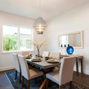 Sculptural Tiered Glass Pendant Light