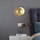 Sculptural Eclipse Disc Wall Light