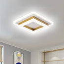 Dual Geometric LED Ceiling Light