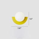 Architectural Half Moon Wall Light