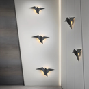 Escultura de parede Origami Bird