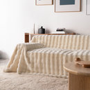 Channel Plush Sofa Cover