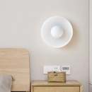 Sculptural Halo Disc Ceiling Light