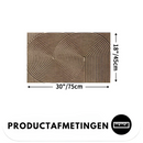 Geometric Wave Form Area Rug