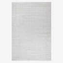 Pulse White Machine Woven Rug