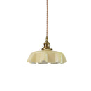 Vintage French Flower Pendant Light