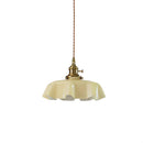Vintage French Flower Pendant Light