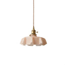 Vintage French Flower Pendant Light