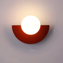 Sculptural Half Moon Wall Light
