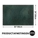 Geometric Wave Form Area Rug
