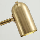 Metal Swing Arm Plug-In Wall Light