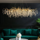 Lustre francês de galho de cristal