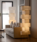 Stacked Box Shade Floor Lamp
