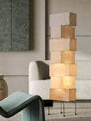 Stacked Box Shade Floor Lamp