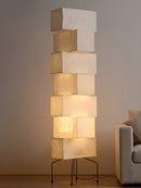 Stacked Box Shade Floor Lamp