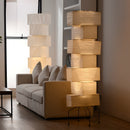 Stacked Box Shade Floor Lamp