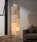Stacked Box Shade Floor Lamp