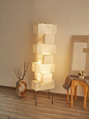Stacked Box Shade Floor Lamp