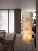 Stacked Box Shade Floor Lamp