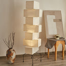 Stacked Box Shade Floor Lamp