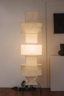 Stacked Box Shade Floor Lamp