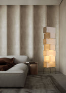 Stacked Box Shade Floor Lamp