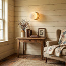 Elegant Alabaster Orb Wall Lamp