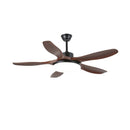 Asymmetric Blade Ceiling Fan with Light