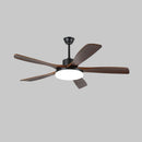 Asymmetric Blade Ceiling Fan with Light