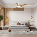 Asymmetric Blade Ceiling Fan with Light