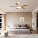 Asymmetric Blade Ceiling Fan with Light