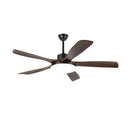 Asymmetric Blade Ceiling Fan with Light