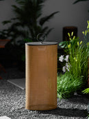 Perforated Cylinder Outdoor Lantern