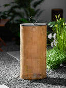 Perforated Cylinder Outdoor Lantern