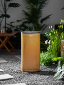 Perforated Cylinder Outdoor Lantern