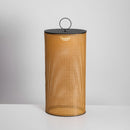 Perforated Cylinder Outdoor Lantern