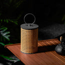 Perforated Cylinder Outdoor Lantern