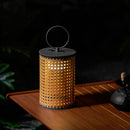 Perforated Cylinder Outdoor Lantern