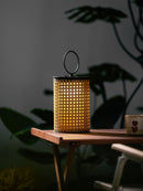 Perforated Cylinder Outdoor Lantern