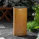 Perforated Cylinder Outdoor Lantern