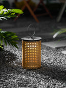 Perforated Cylinder Outdoor Lantern