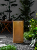 Perforated Cylinder Outdoor Lantern
