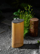 Perforated Cylinder Outdoor Lantern