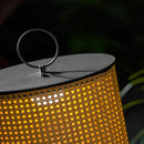 Perforated Cylinder Outdoor Lantern