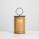 Perforated Cylinder Outdoor Lantern