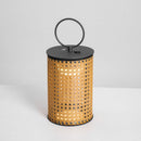 Perforated Cylinder Outdoor Lantern