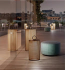 Perforated Cylinder Outdoor Lantern