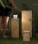Perforated Cylinder Outdoor Lantern